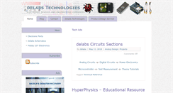 Desktop Screenshot of delabs.net